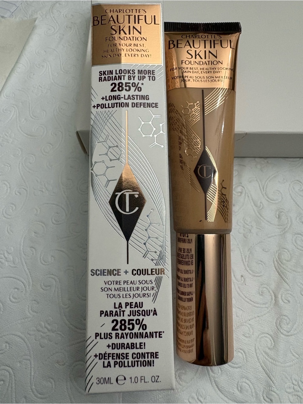 Charlotte Tilbury Beautiful Skin Foundation — Medium